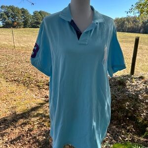 Polo by Ralph Lauren Light Blue Men's Polo Shirt
